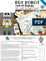 Forms of Energy: Science, Art, and Writing Project