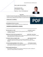 CV Pasapera Juarez