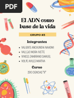 El ADN Como Base de La Vida