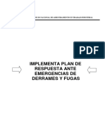 Tarea N°03 Plan de Emergencia Ante Derrames y Fugas