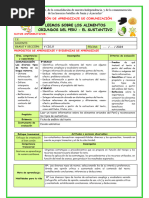 Ses-Mierc-Comun-Leemos Sobre Los Alimentos Oriundos Del Perú El Sustantivo-Jezabel Camargo Único Contacto-978387435