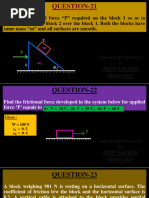 Newton's Second Law of Motion