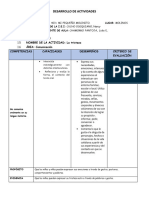 Secion de Aprendizaje 04 de Setiembre