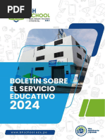 Boletín Spobre El Servicio Educativo BH SMP 2024