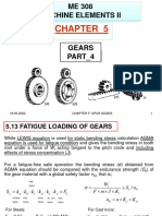 ME 308 Machine Elements Ii: 18.05.2022 Chapter 5 Spur Gears 1