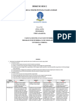 Persamaan Dan Perbedaan Stuktur Penulisan Dari Seluruh Artikel