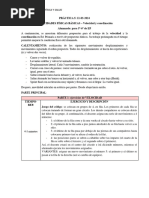 Gimnasio Práctica 5. Velocidad y Coordinación