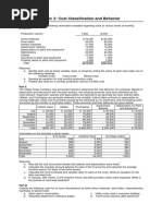 Topic 2 Cost Classification and Behavior CE