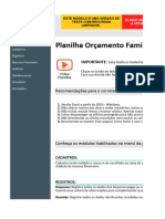 Versao Teste Modelo Planilha Orcamento Familiar