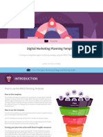 Digital Marketing Planning Template Smart Insights