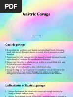 F. Gastric Lavage and Lavage - PPTX 1