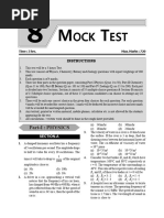 Mock Test 8