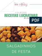 Salgadinhos de Festa - Coleção Receitas Lucrativas