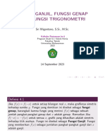 4 Fungsi Ganjil Genap Dan Fungsi Trigonometri Update 13 Sept