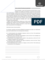 Lista de Exercicios Realismo Naturalismo Parnasianismo