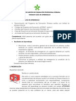 GFPI-F - Guia - de - Aprendizaje - Primeros Auxilios Con Enfasis en La Primera Infancia