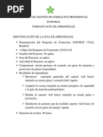 Guia de Aprendizaje Soporte Vital Basico