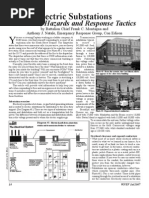 Electric Substations: Overview, Hazards and Response Tactics