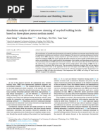 Simulation Analysis of Microwave Sintering of Recycled - 2024 - Construction and