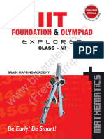 IIT-Foundation Class 6 Maths Sample