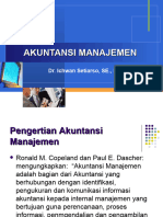 Pengantar Akuntansi Manajemen