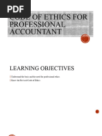 MOD007 Code of Ethics For Professional Accountants