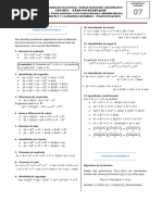 Practica N°07 Aritmética y Algebra - Con Claves