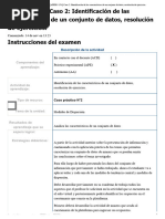 Examen - (APEB1-15) Caso 2 - Identificación de Las Características de Un Conjunto de Datos, Resolución de Ejercicios