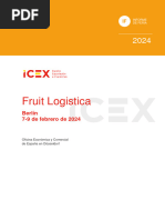 Fruit Logistica: Berlín 7-9 de Febrero de 2024