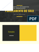 Parcelamento Do Solo Exemplos