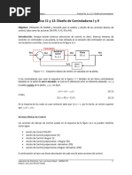 Práctica 11 y 12: Diseño de Controladores I y II: Objetivo