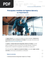 Principales Medidas de Higiene Laboral y Sus Beneficios - MAS Prevención