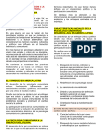 Resumen 6 Textos Psi Comunitaria