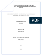 Diagrama de Clases Del Proyecto de Software