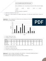 Exercices Statistiques