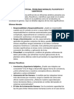 Inteligencia Artificial, Problemas Morales Filosoficos y Cientificos