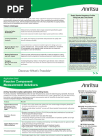 Passive Components Test Application Brief