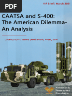 CAATSA and S 400