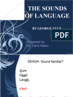 Unit 3 The Sounds of Language