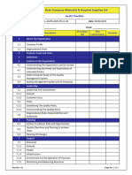 F-Audit Checklist