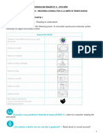 Plan de Continuidad Pedagógica de Inglés N 4 6to Año