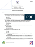 Q4 - Summative Test 3 in Biotechnology