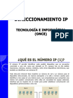 Direccionamiento IP