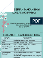 Sosialisasi Pmba