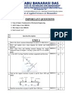 Important Questions Bme 201 Unit1-5