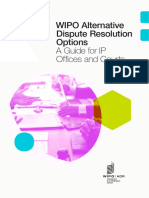 WIPO Alternative Dispute Resolution Options