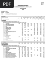 Tabla de Reporte