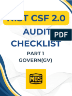 NIST CSF 20 Audit Checklist Part 1 - 240429 - 094544