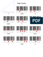 Piano Chord Chart