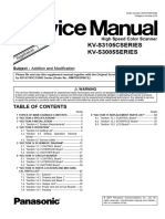 Servicemanual Panasonic kv-s3105c, kv-s3085s s1